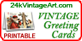 Printable Vintage Greeting Cards