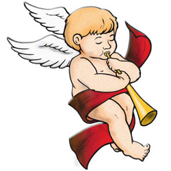 christmas stocking clipart pictures of angels