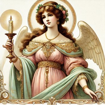 Vintage  Christmas Angel