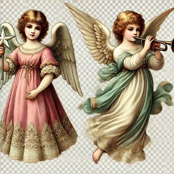 Vintage Christmas Angels