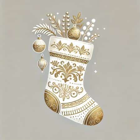 Vintage Christmas Stocking